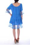 KLEID TUNIKA SPITZE 0053 ROYAL BLAU - BOHEME