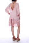 DRESS LACE OPEN RUG 0039 ROZE - BOHEME