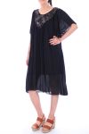 DRESS PAILLETEE 0067 NOIR - BOHEME