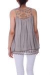 TOP DENTELLE 0063 TAUPE