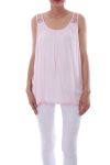 TOP DI PIZZO 0063 ROSA