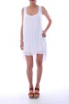 ROBE DOS FANTAISIE 0064 BLANC