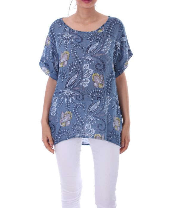 TOP PRINTS 0070 BLAUW