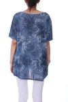 BOVEN PRINT ZAK 0071 BLAUW