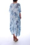 FLOWING GOWN 0074 BLUE