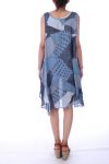 KLEID TUNIKA 2 TEILE 0079 BLAU