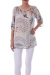 TUNIC PRINTED 0084 BEIGE