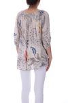 TUNIC PRINTED 0084 BEIGE