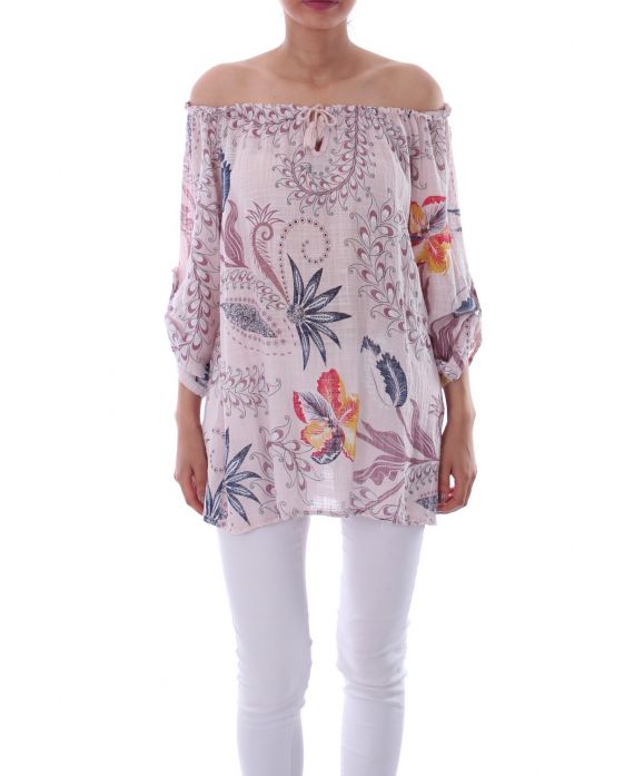 TUNIC PRINTED 0084 PINK