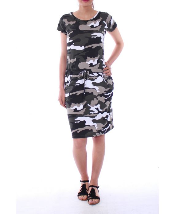 KLEID MILITÄRISCHEN 0085 WEIß