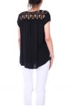 TOP SCHIENA IN PIZZO 0113 NERO