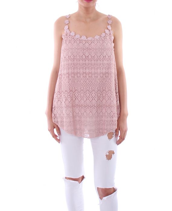 TOP LACE 0117 ROZE