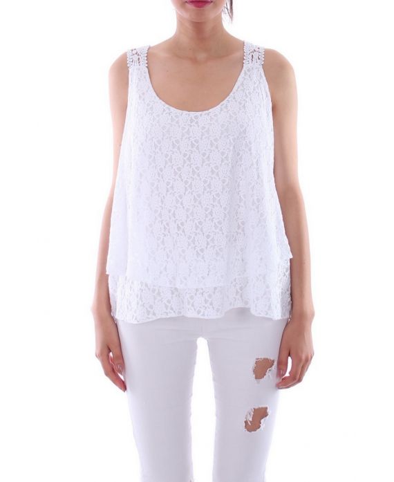 TOP IN PIZZO 0110 BIANCO