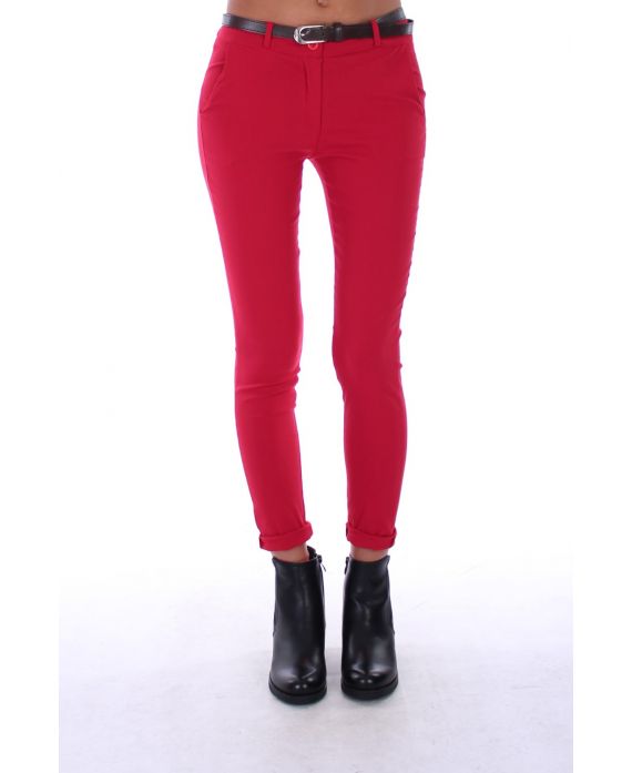 BROEK X 4 S-M-L-XL 0157 ROOD