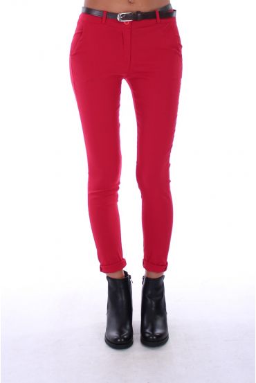 HOSE X 4 S-M-L-XL-0157 ROT