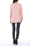 COLLO A V MAGLIONE 0154 ROSA