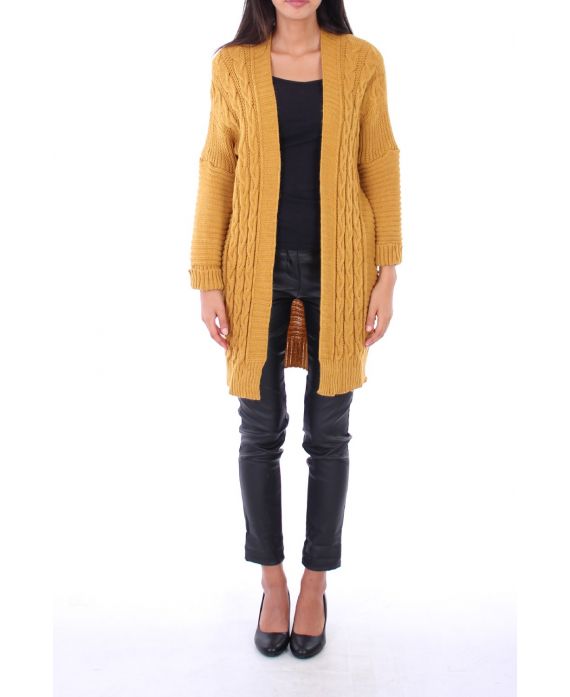 VEST MOHAIR COTELE 0125 MUSTARD