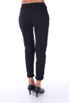 PANTALONES X 4 S-M-L-XL 0160 NEGRO