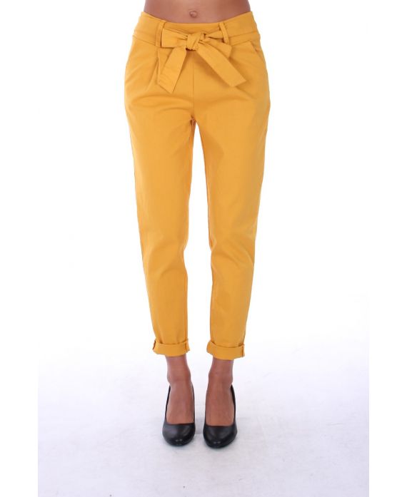 BROEK X 4 S-M-L-XL 0160 MOSTERD