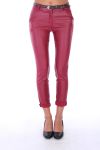 BROEK OLIE FAUX X 4 S-M-L-XL-0161 BORDEAUX