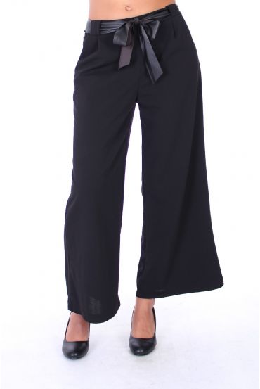 PANTALON LARGE 0142 NOIR