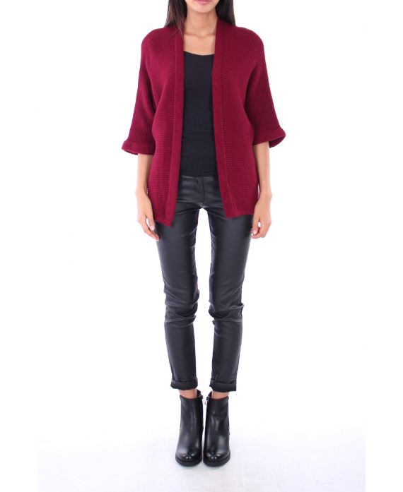 GILET 0156 BORDEAUX