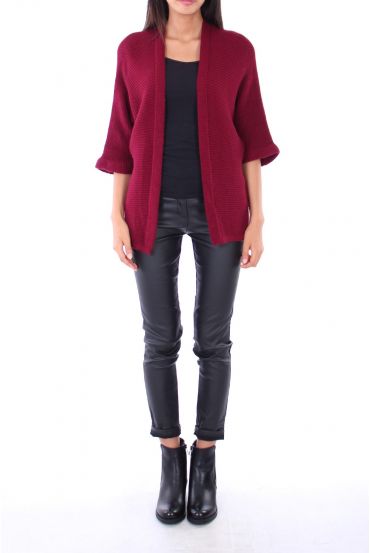 GILET 0156 BORDEAUX