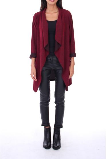 JACKE WESTE 0144 BORDEAUX