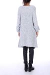 GILET SCOLLO DISPONE DI PULSANTI 0124 GRIGIO