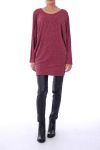 TUNIC BRIGHT 0145 BORDEAUX