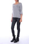 PULL A BANDE 0113 GRIS