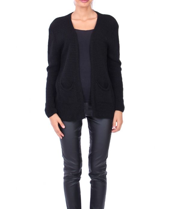 GILET 2 POCHES 0151 NOIR