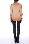 T-SHIRT EPAULES FANTAISIE 0140 CAMEL