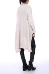 GILET LONG 0153 BEIGE