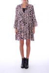 KLEID LEOPARD 0162 ROSA