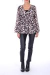 BLOUSE LEOPARD 0167