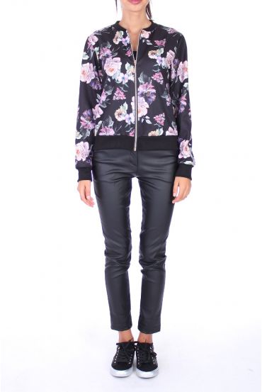 BOMBER IMPRIME 0170 FLEURS