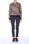 BOMBER DRUCKT 0171 LEOPARD