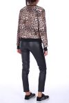 BOMBER DRUCKT 0171 LEOPARD