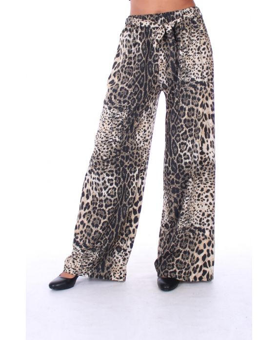 HOSEN DRUCKT 0180 LEOPARD