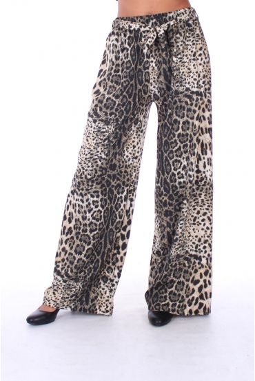 HOSEN DRUCKT 0180 LEOPARD