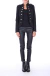 LOTE 4 CHAQUETAS S-M-L-XL 0118 NEGRO