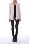 GILET DI LANA ETOILE 0200 BEIGE