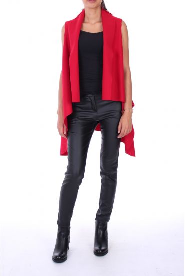 VESTE 0186 ROUGE