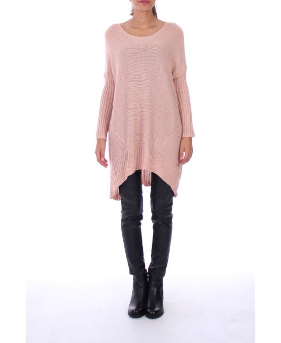 PULL TUNIQUE AMPLE 0202 ROSE