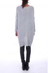 SWEATER TUNIC LOOSE 0202 GREY