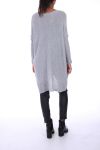 PULL TUNIQUE AMPLE 0202 GRIS