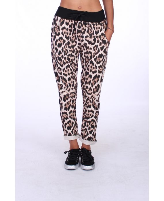 BROEK JOGG 0192 LEOPARD