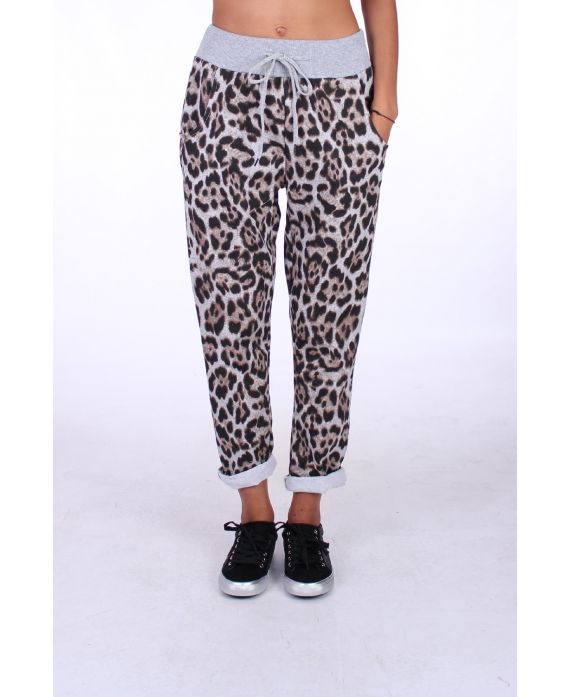 BROEK JOGG 0190 LEOPARD