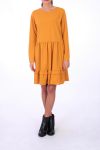 DRESS 0210 MUSTARD